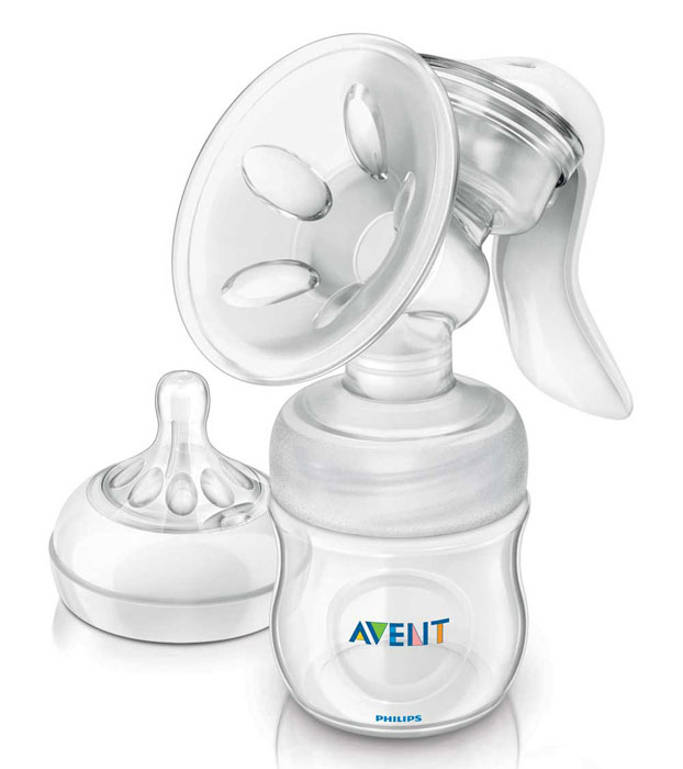 Avent 新安怡 原生态手动吸奶器吸乳器 带PP奶瓶