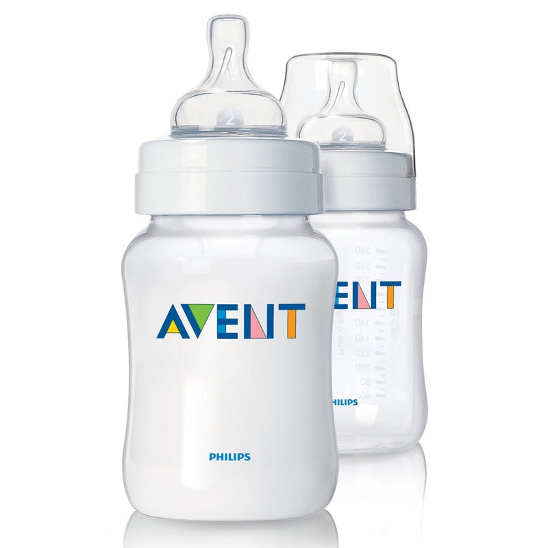Avent 新安怡 聚丙烯奶瓶 （1m+ pp） 260ml 2个
