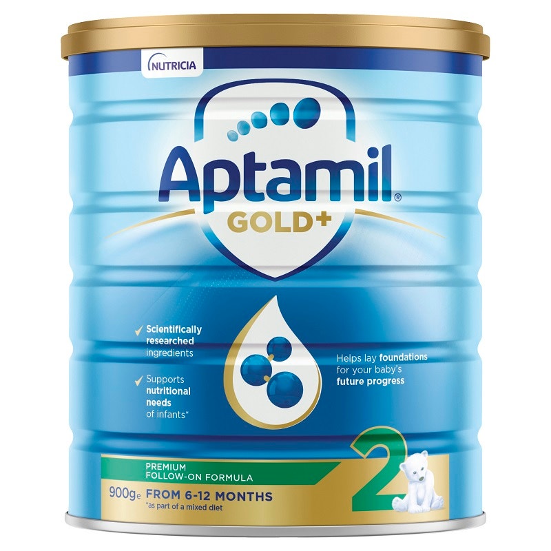 Aptamil 澳洲爱他美 金装加强型婴幼儿配方奶粉（2段）6-12个月 900g