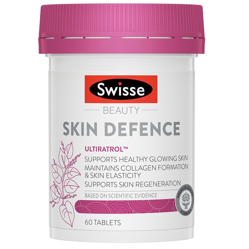 Swisse 高光片 60片 (烟酰胺+白藜芦醇+葡萄籽，焕白淡黑)
