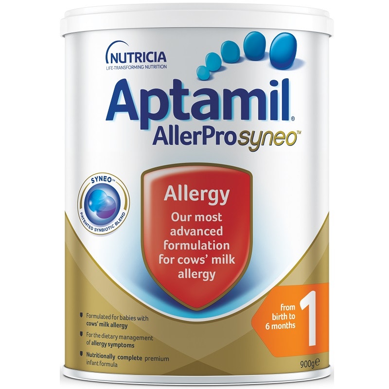 Aptamil 澳洲爱他美金装AllerPro抗过敏配方一段奶粉（0-6个月） 深度水解  900g （抗过敏、营养）