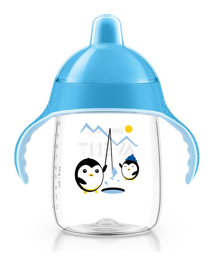 Avent 新安怡 婴儿无滴漏学饮水杯（蓝色）340ml