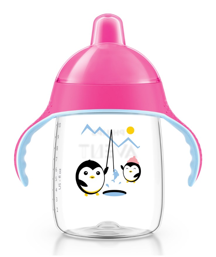 Avent 新安怡 婴儿无滴漏学饮水杯（粉色）340ml